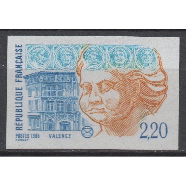 Timbre de collection France - 2534a Non Dentelé