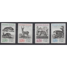 Timbre de collection France - 2539 à 2542 Non Dentelé