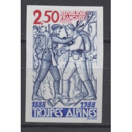 Timbre de collection France - 2543a Non Dentelé