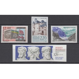 Timbre de collection France - 2545 à 2548 Non Dentelé