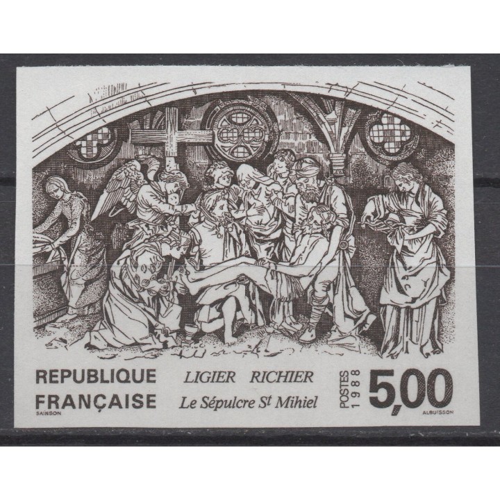 Timbre de collection France - 2553a Non Dentelé
