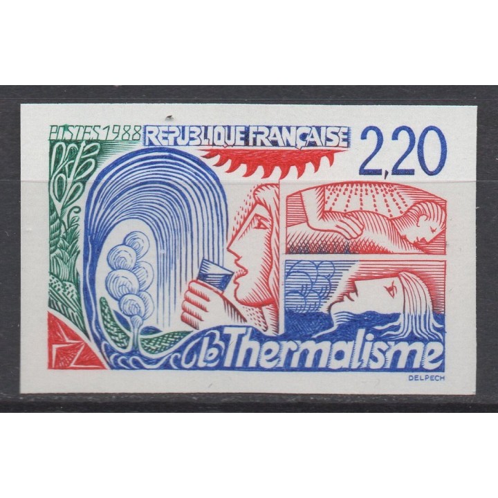 Timbre de collection France - 2556c Non Dentelé