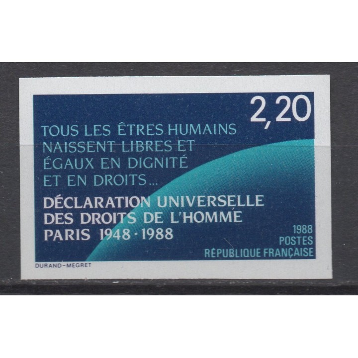 Timbre de collection France - 2559a Non Dentelé