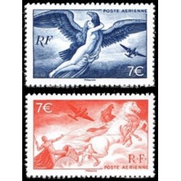 Timbre de collection France - Poste Aérienne 100 & 101 Timbres issus de l'Affiche Mythologie - Hors Abonnement