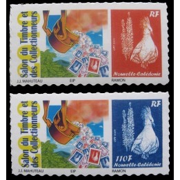 Timbre de collection Nouvelle-Caledonie - 1100A et 1100B
