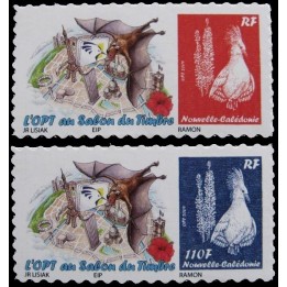 Timbre de collection Nouvelle-Caledonie - 1102 et 1103