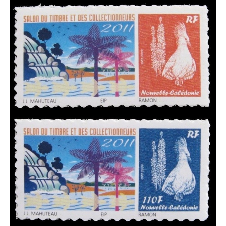 Timbre de collection Nouvelle-Caledonie - 1126A et 1126B