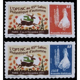 Timbre de collection Nouvelle-Caledonie - 1138 et 1139
