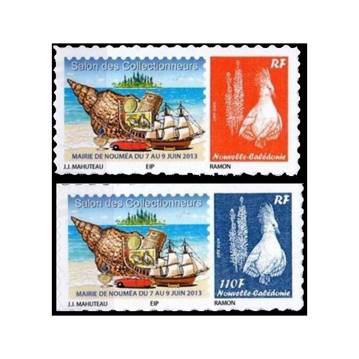 Timbre de collection Nouvelle-Caledonie - 1174A et 1174B