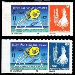 Timbre de collection Nouvelle-Caledonie - 1221A et 1221B