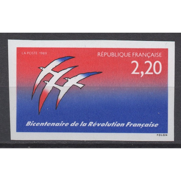 Timbre de collection France - 2560b Non Dentelé
