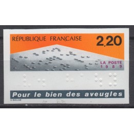 Timbre de collection France - 2562a Non Dentelé