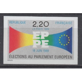 Timbre de collection France - 2572a Non Dentelé