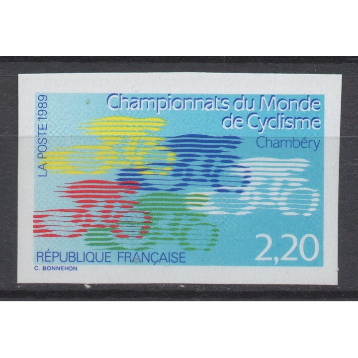 Timbre de collection France - 2590a Non Dentelé
