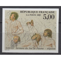Timbre de collection France - 2591a Non Dentelé