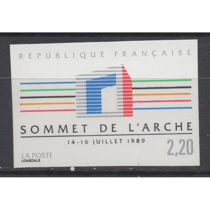 Timbre de collection France - 2600a Non Dentelé