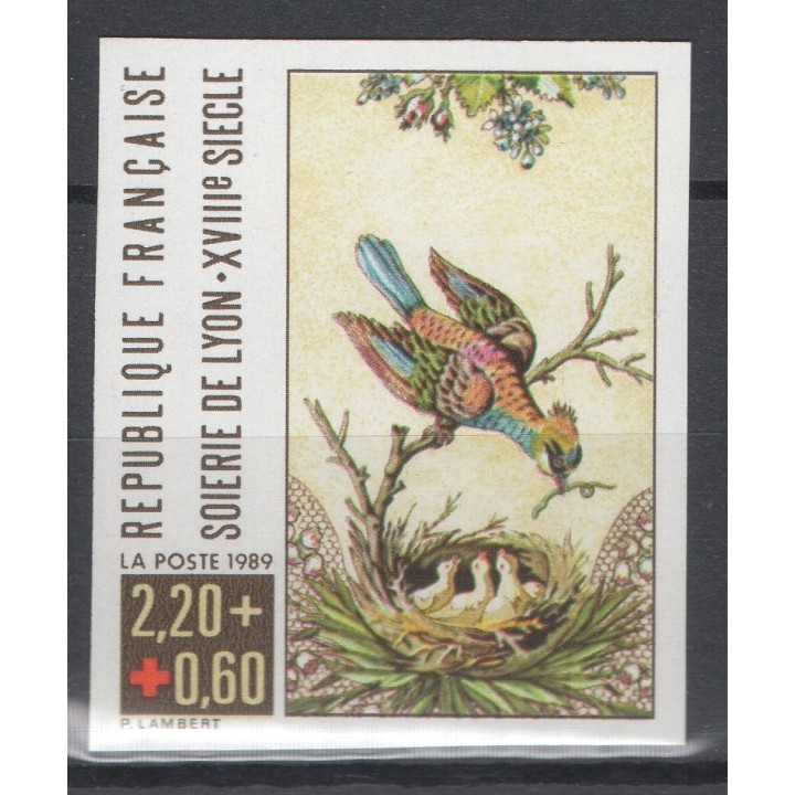 Timbre de collection France - 2612b Non Dentelé