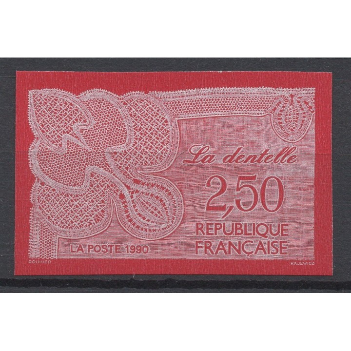 Timbre de collection France - 2631a Non Dentelé