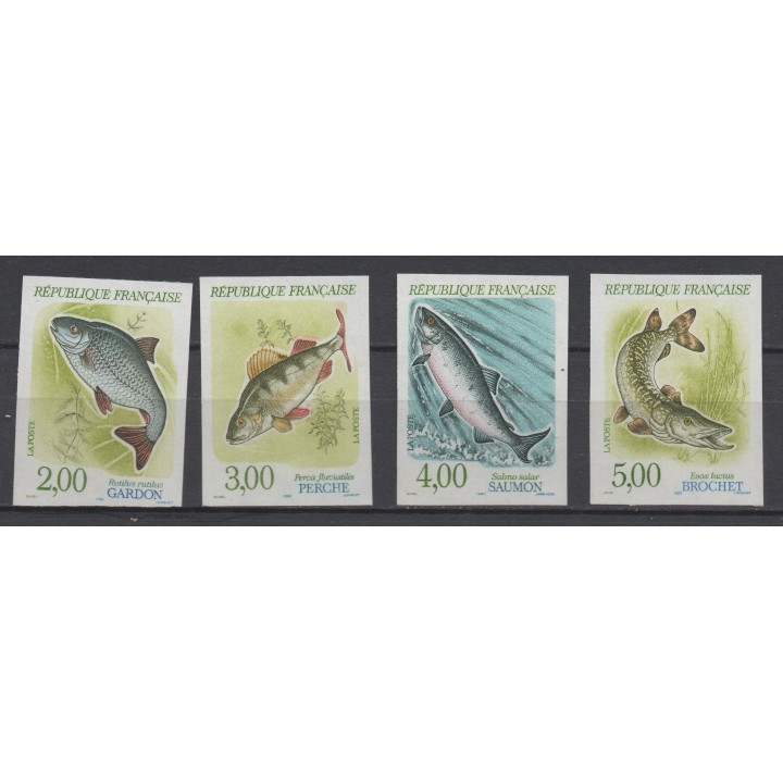 Timbre de collection France - 2663 à 2666 Non Dentelé