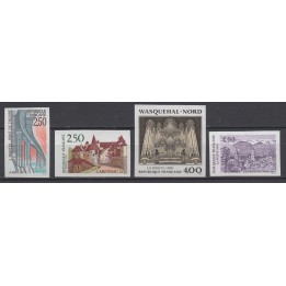 Timbre de collection France - 2704 à 2707 Non Dentelé