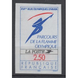 Timbre de collection France - 2732a Non Dentelé