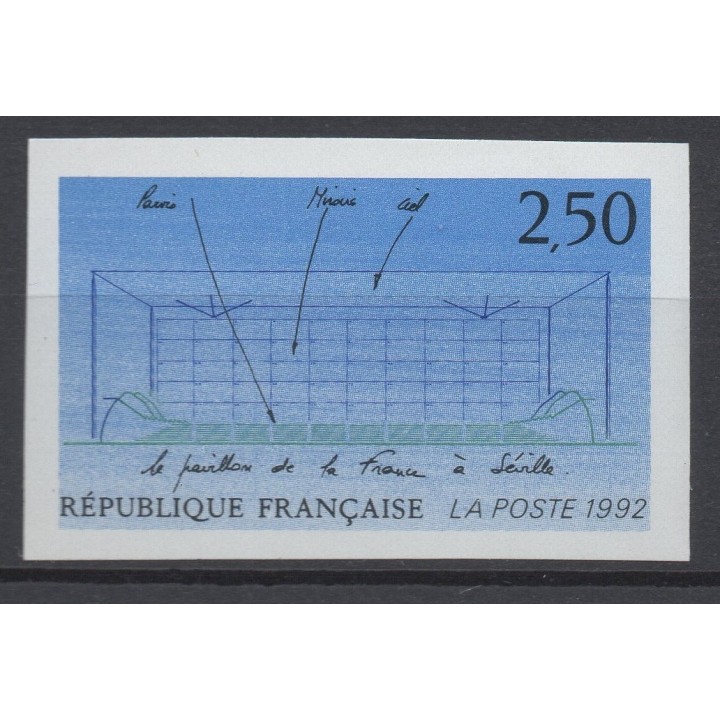 Timbre de collection France - 2736a Non Dentelé