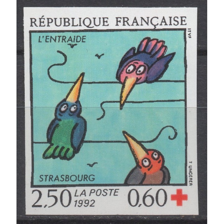 Timbre de collection France - 2783a Non Dentelé