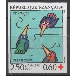 Timbre de collection France - 2783a Non Dentelé
