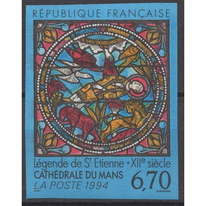 Timbre de collection France - 2859a Non Dentelé
