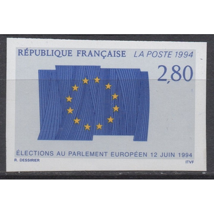 Timbre de collection France - 2860a Non Dentelé