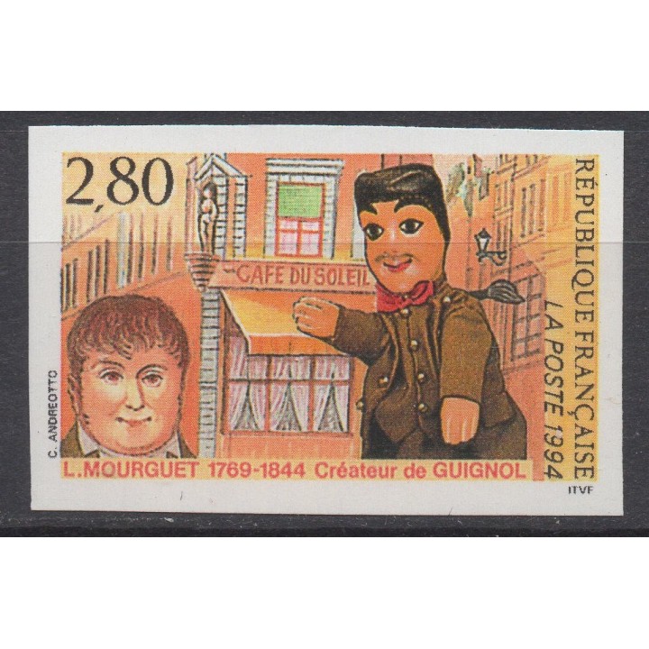 Timbre de collection France - 2861a Non Dentelé