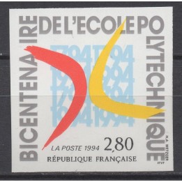 Timbre de collection France - 2862a Non Dentelé