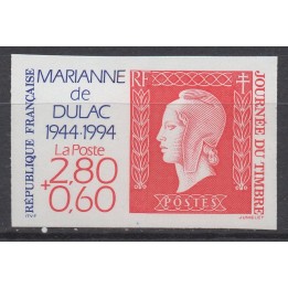 Timbre de collection France - 2863b Non Dentelé