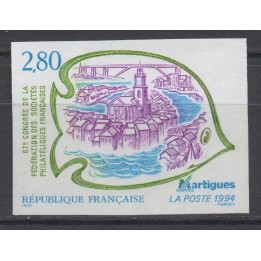 Timbre de collection France - 2885a Non Dentelé