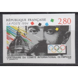 Timbre de collection France - 2889a Non Dentelé