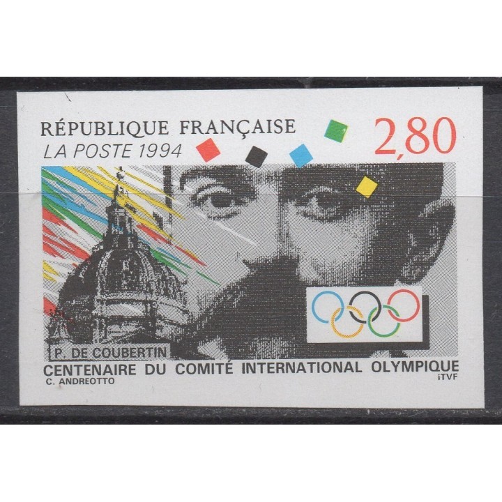 Timbre de collection France - 2889a Non Dentelé