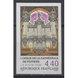 Timbre de collection France - 2890a Non Dentelé