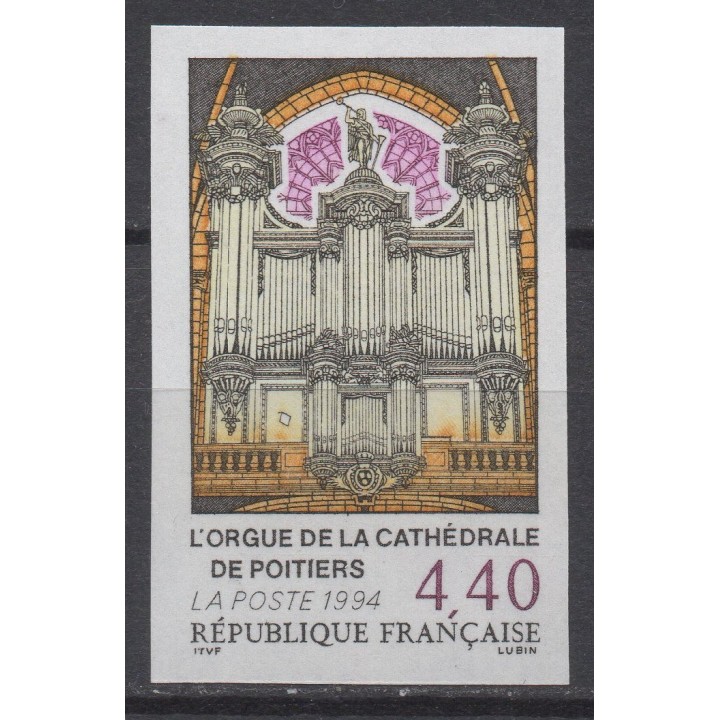 Timbre de collection France - 2890a Non Dentelé