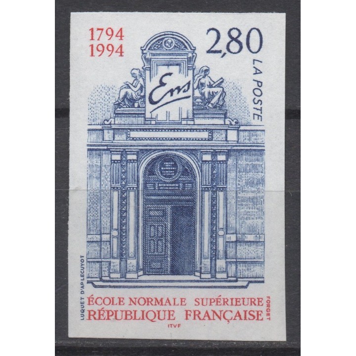 Timbre de collection France - 2907a Non Dentelé