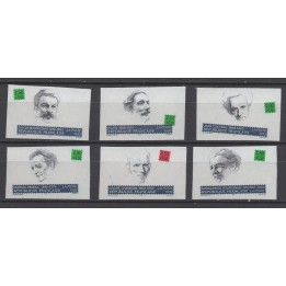 Timbre de collection France - 2799 à 2804 Non Dentelé