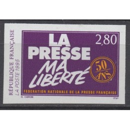 Timbre de collection France - 2917a Non Dentelé