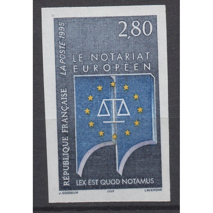 Timbre de collection France - 2924a Non Dentelé
