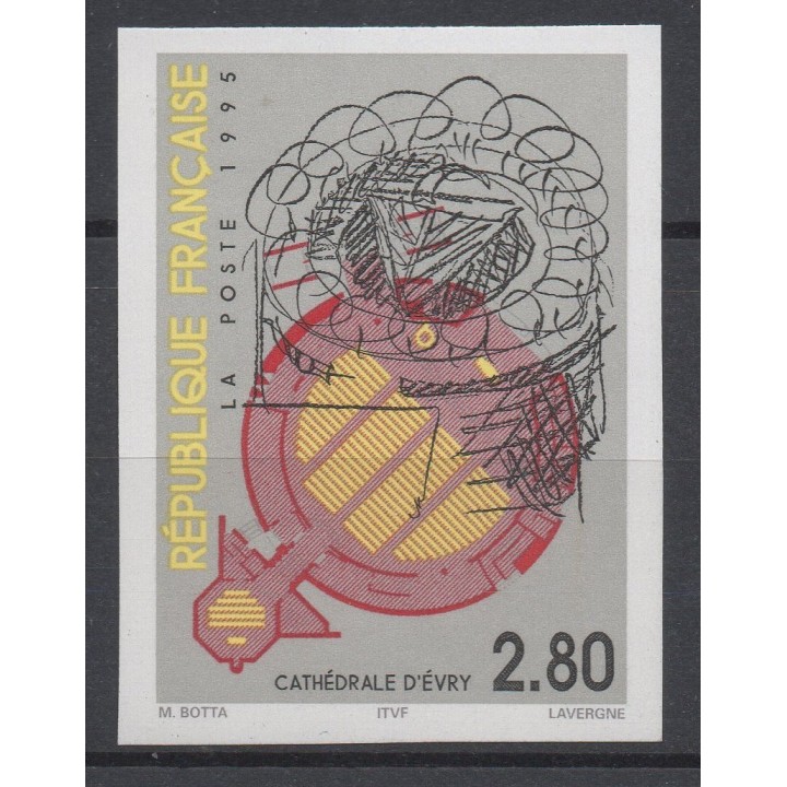 Timbre de collection France - 2984a Non Dentelé