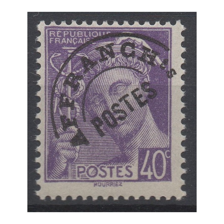 Timbre de collection France - Préoblitéré 080b