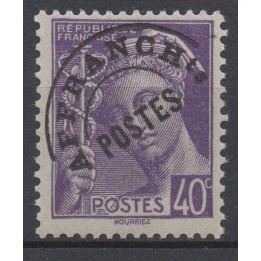 Timbre de collection France - Préoblitéré 080a