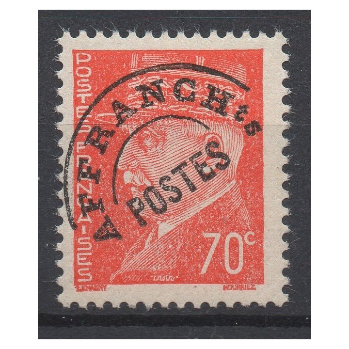 Timbre de collection France - Préoblitéré 084a