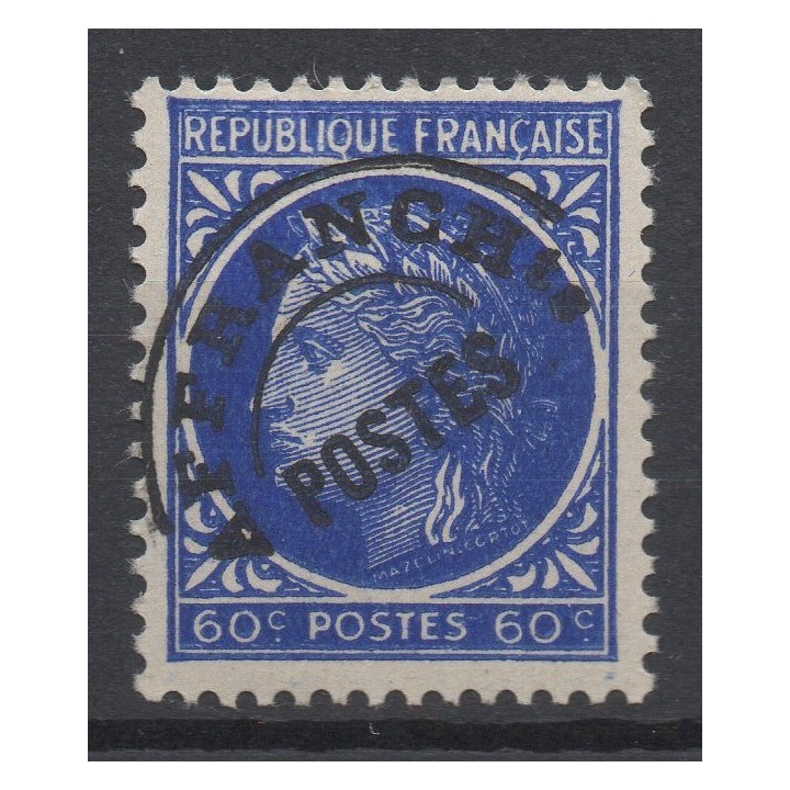 Timbre de collection France - Préoblitéré 087a