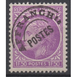 Timbre de collection France - Préoblitéré 091Aa