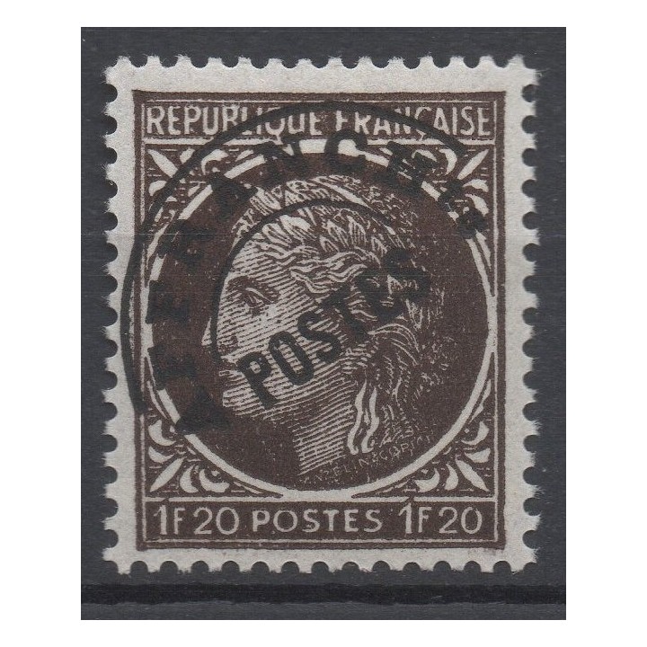 Timbre de collection France - Préoblitéré 091a