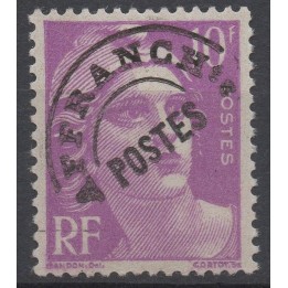 Timbre de collection France - Préoblitéré 102f